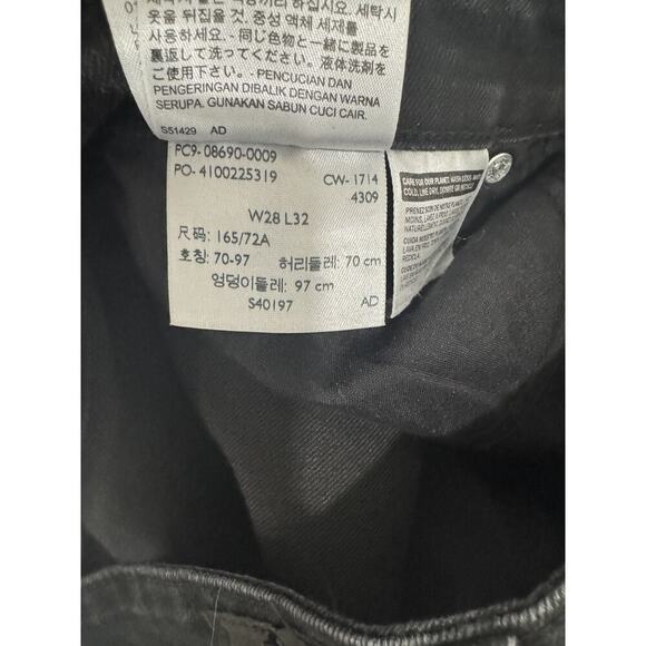 Levi's Slight Curve Mid-Rise Straight Jeans Rare Discontinued Style Circa 2010 6 - Picture 9 of 11